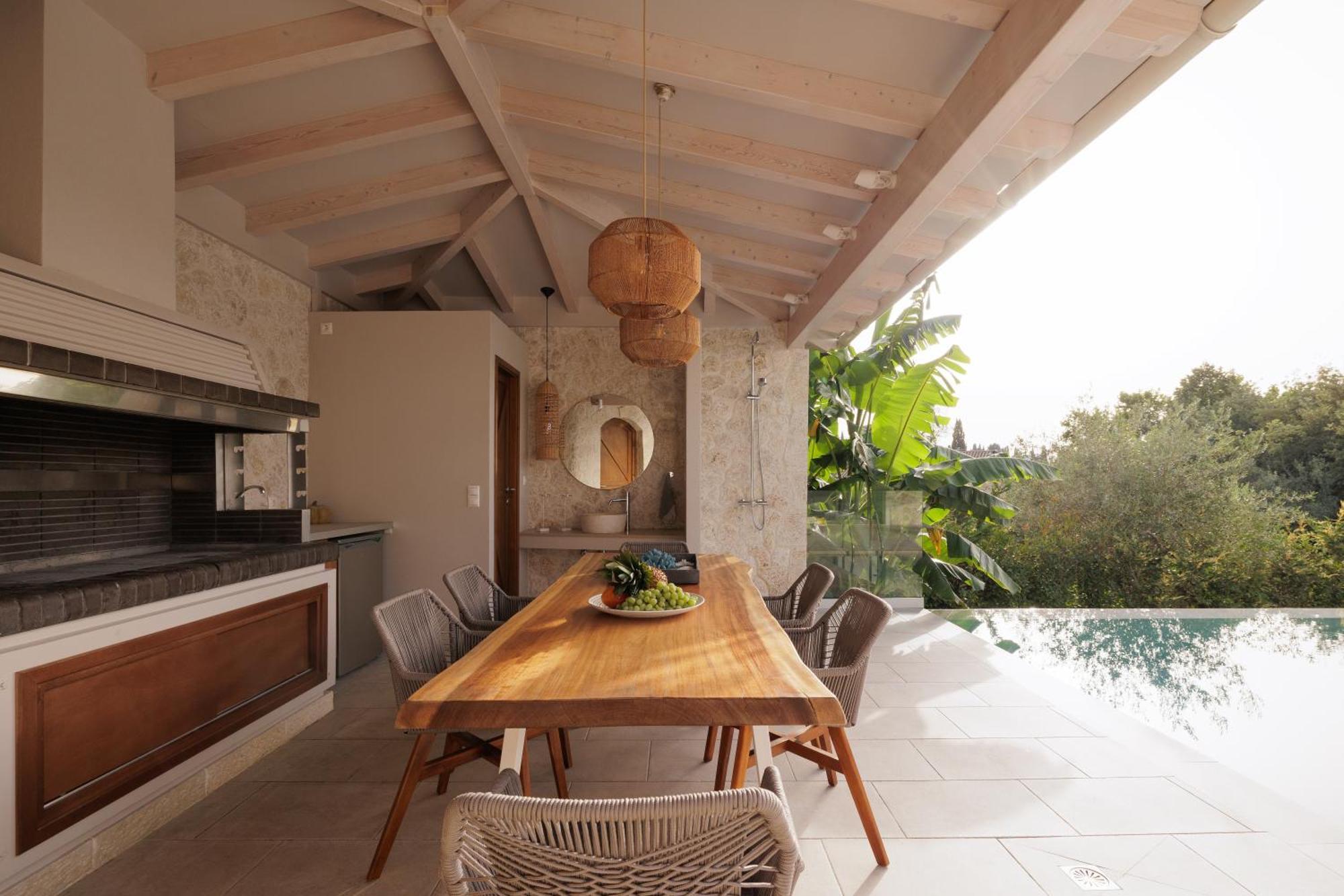 My Mediterranean Corfu Luxury Villa With Private Swimming Pool Kontokali Exterior foto